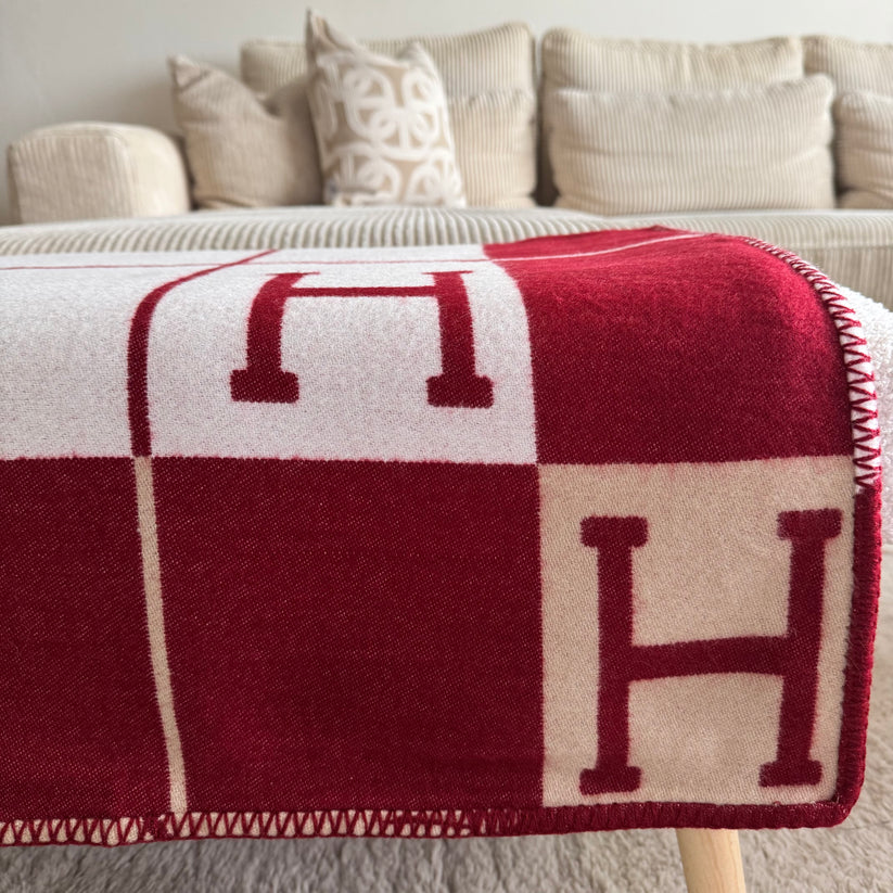 Wol-kasjmier Deken - Sava | Luxe Plaid - Soreho