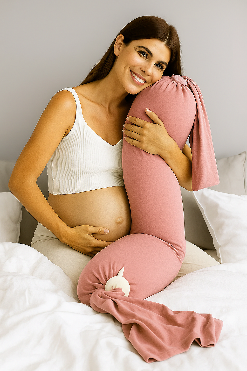 Buddy Zwangerschaps- en Voedingskussen – Ultiem Comfort voor Mama & Baby - Soreho