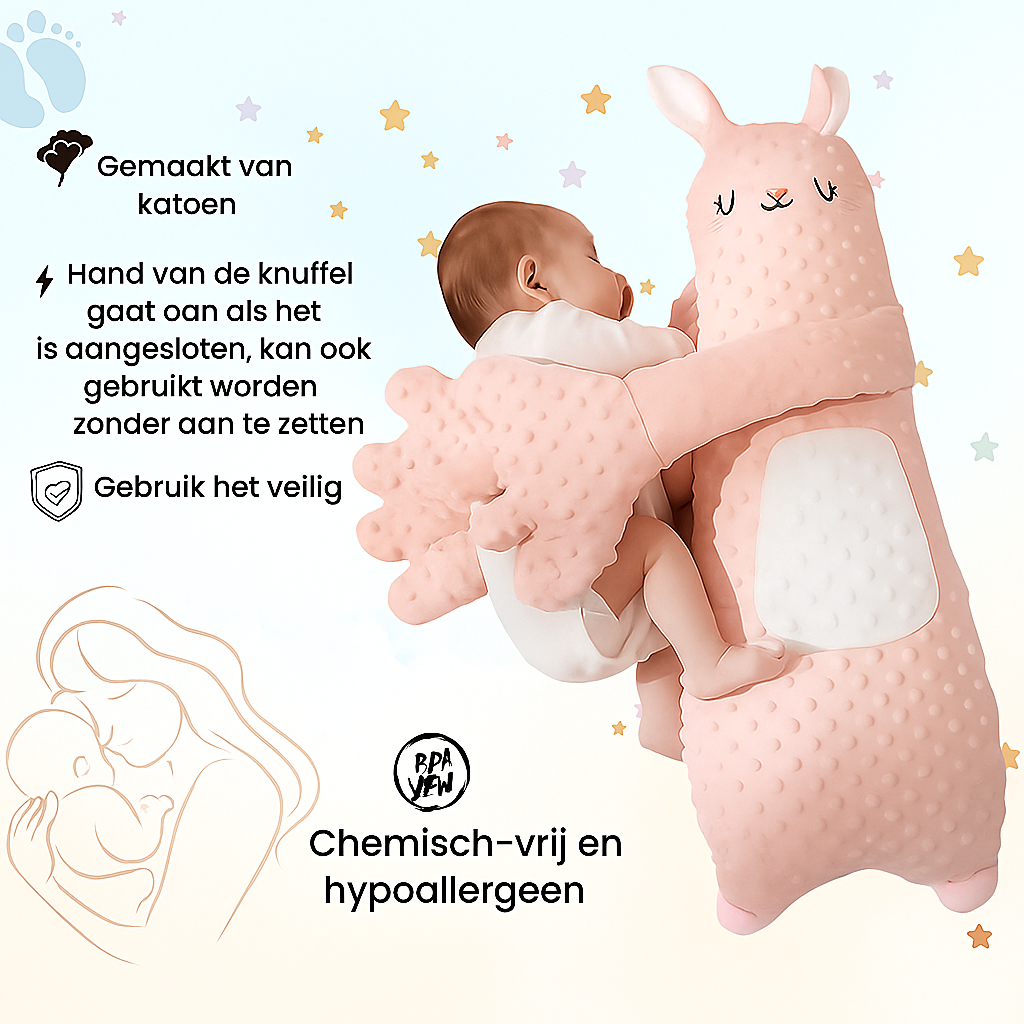 🌙 DreamBuddy™ – De Troostende Slaapknuffel voor Rust &amp; Veiligheid - Soreho