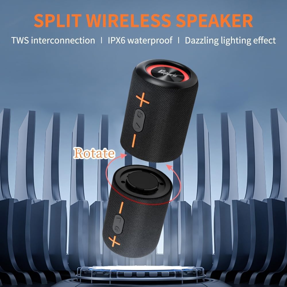 SonicSplit Pro – de moderne draadloze speaker met uniek split-design - Soreho