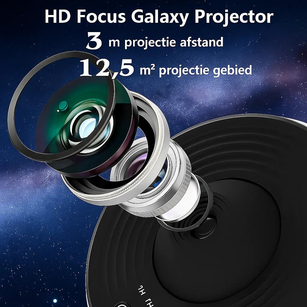 StellarGlow™ HD Galaxy Projector – Jouw Persoonlijke Poort naar het Universum - Soreho