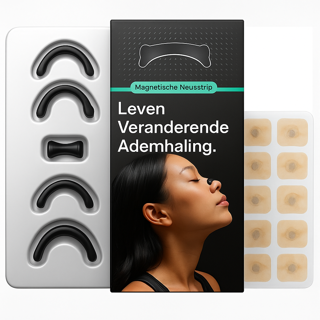 Magnetische Neusstrip – Voor Een Vrije Ademhaling Dag & Nacht - Soreho