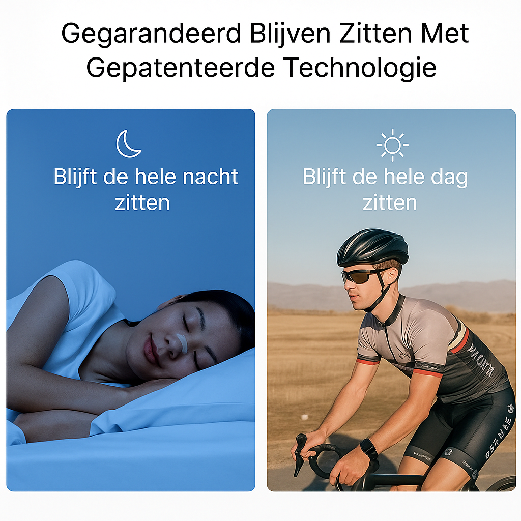 Magnetische Neusstrip – Voor Een Vrije Ademhaling Dag & Nacht - Soreho