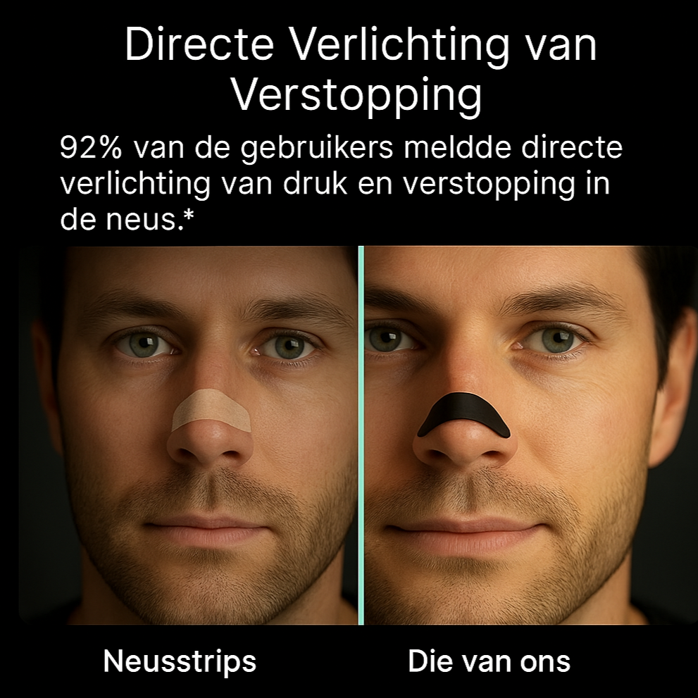 Magnetische Neusstrip – Voor Een Vrije Ademhaling Dag & Nacht - Soreho