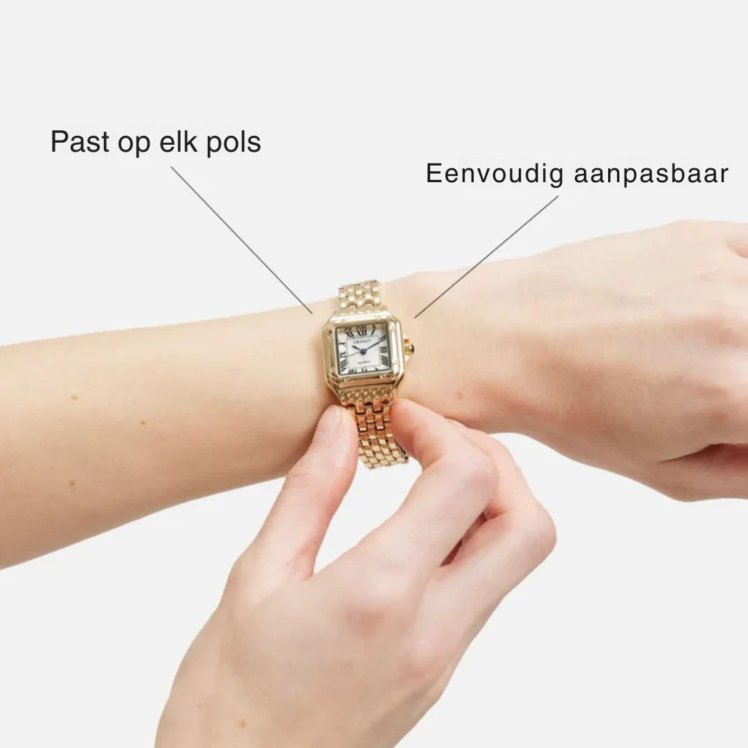 Jacques™ - Horloge 14K Goudgeplateerd - Soreho