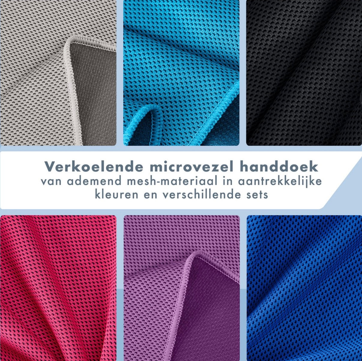 Verkoelende Microvezel Sporthanddoek – Direct Fris tot 14°C | Licht, Sneldrogend & Ideaal voor Sport, Reizen & Zomerhitte! - Soreho