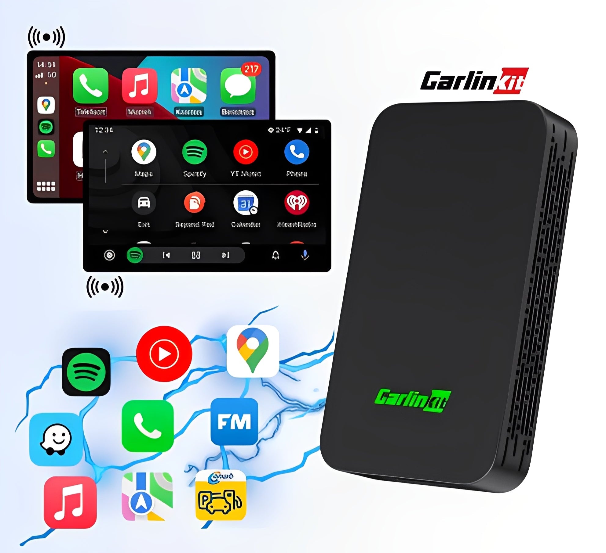 Carlinkit™ 5.0 - Draadloze Carplay Adapter - Soreho