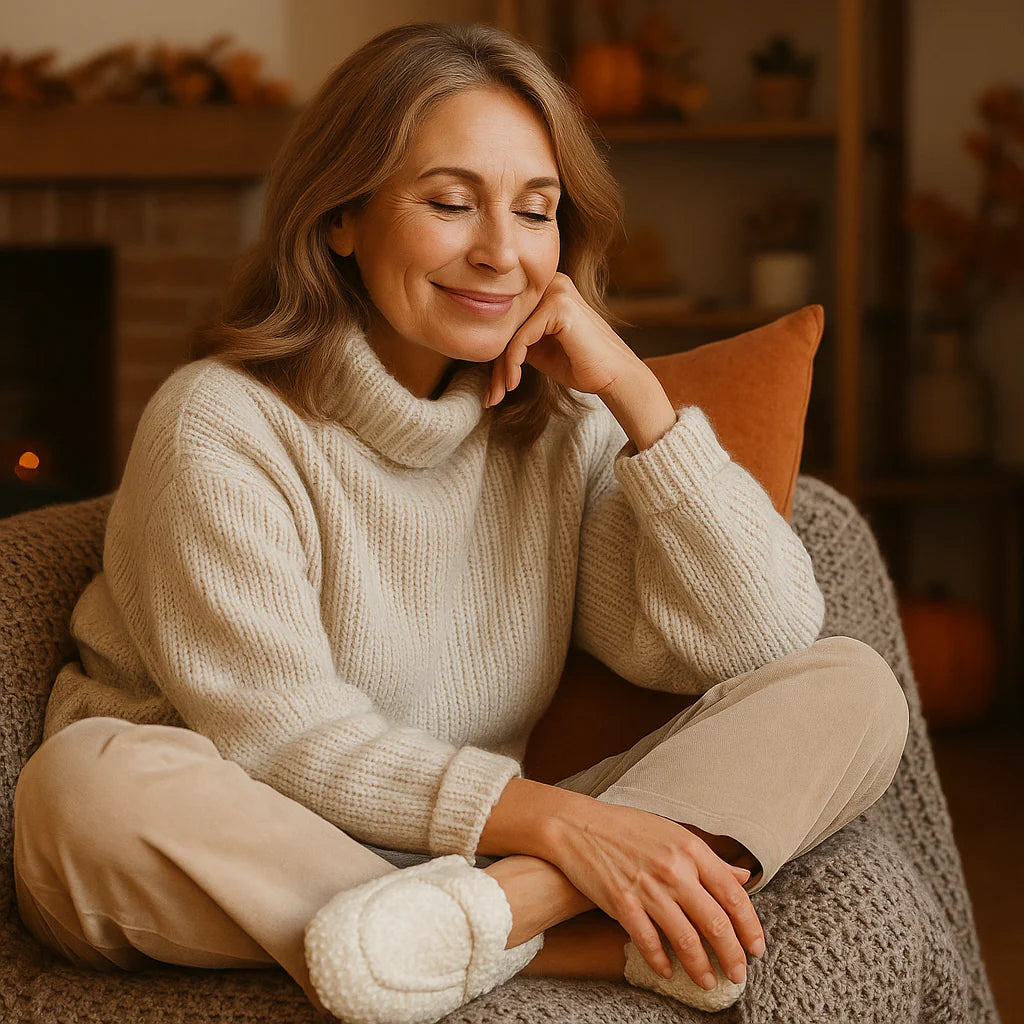 CozySteps™ Luxe Wollen Instappers