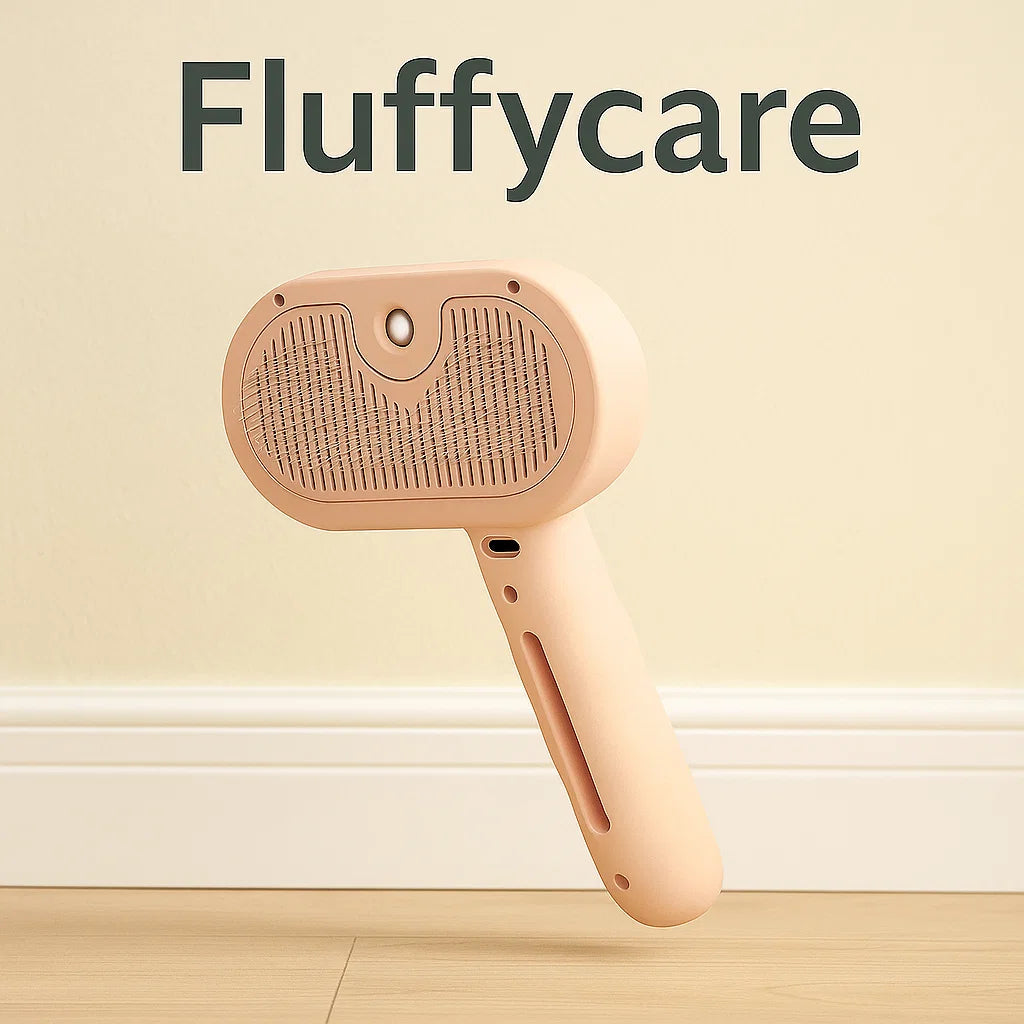 FluffyCare – Luxe Verzorgingsborstel voor Huisdieren - Soreho