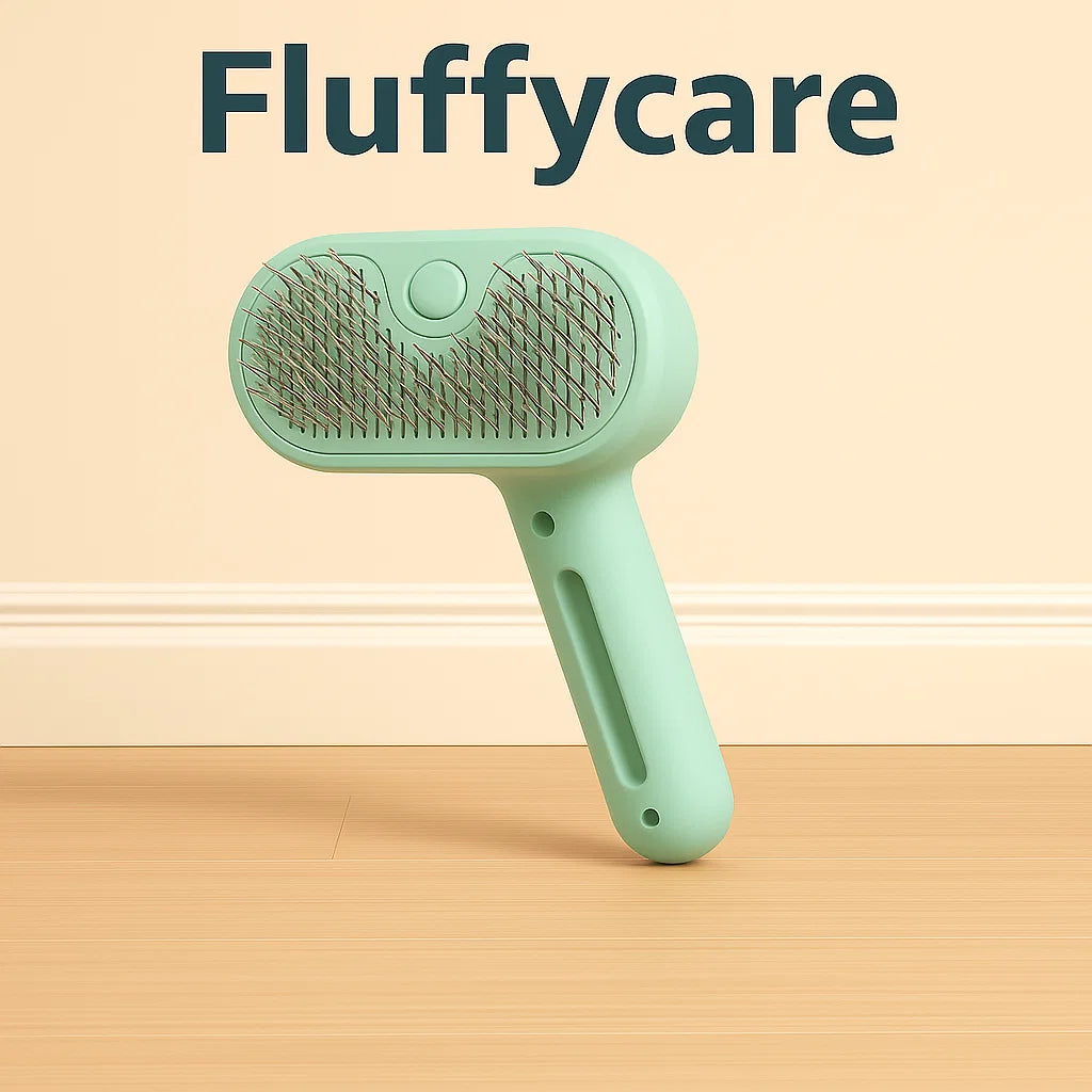 FluffyCare – Luxe Verzorgingsborstel voor Huisdieren - Soreho