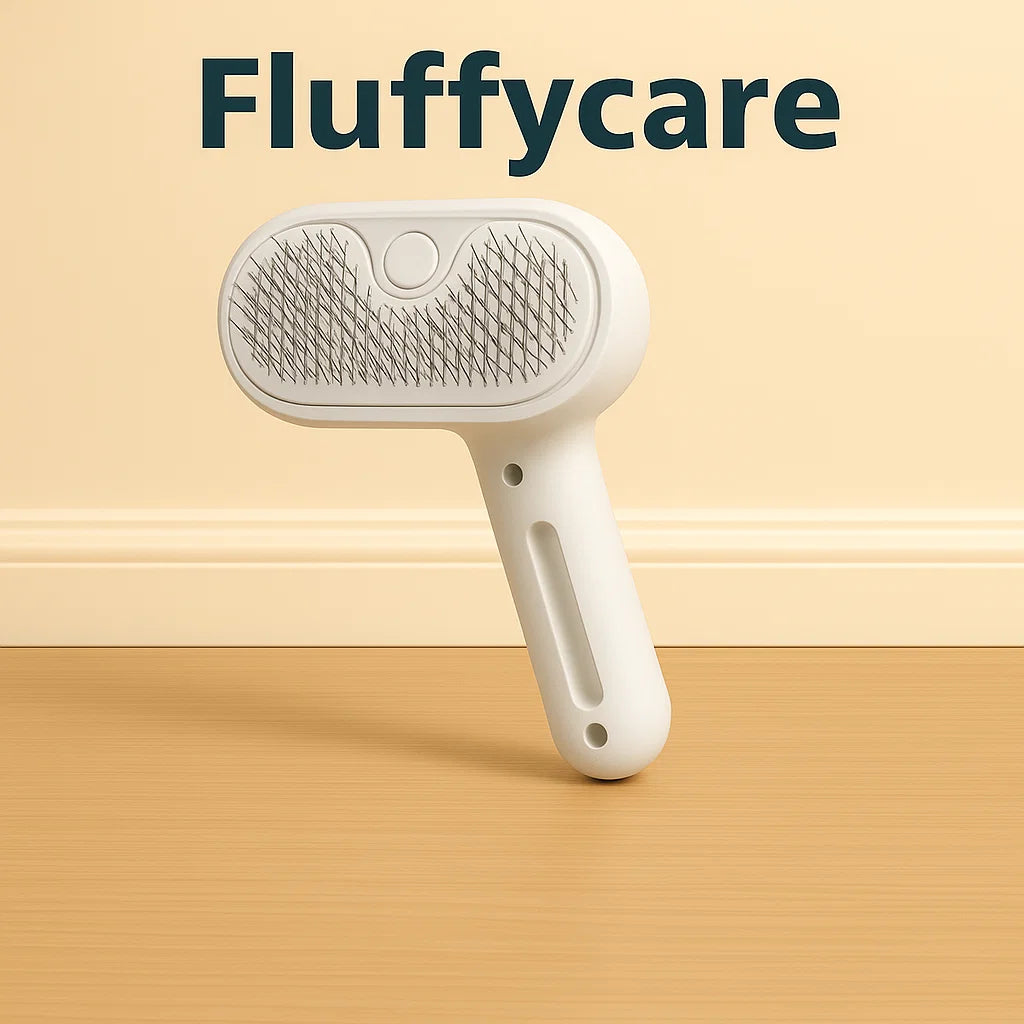 FluffyCare – Luxe Verzorgingsborstel voor Huisdieren - Soreho