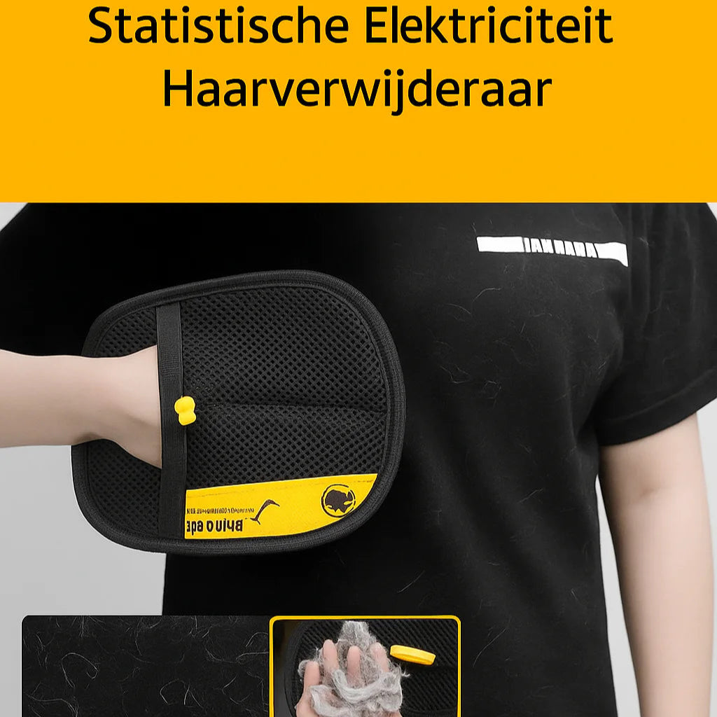 🐾 Snufbo® Dubbelzijdige Harenverwijderaar – De Ultieme Oplossing voor Hardnekkige Dierenharen! - Soreho